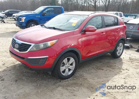 2012 Kia Sportage Lx from USA, damaged, VIN KNDPB3A21C7339128